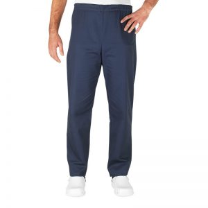 Vêtements médicaux bleu - Pantalon médical unisexe bleu cobalt de Robur