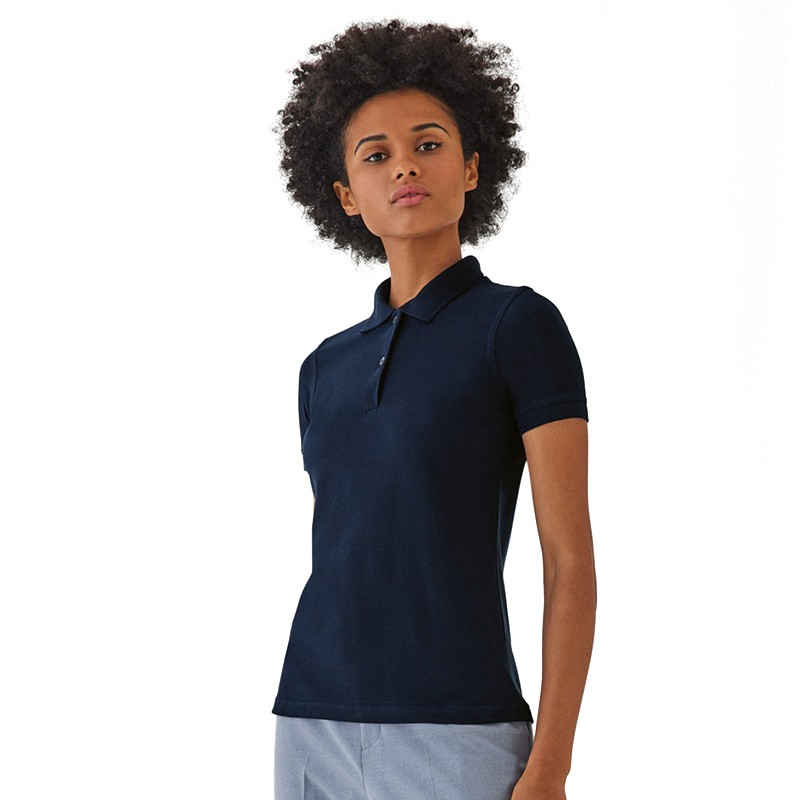 Polo de Travail coton bleu marine