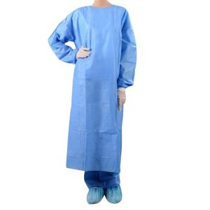 Surblouse médicale jetable en polypropylène