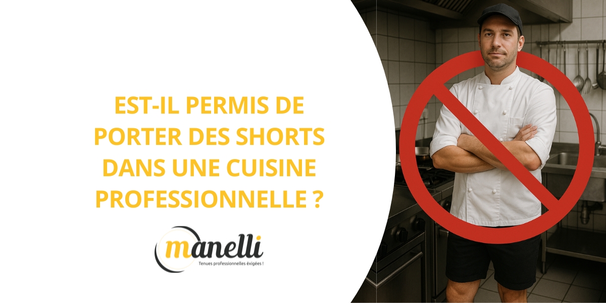 Est-il permis de porter des shorts dans une cuisine professionnelle