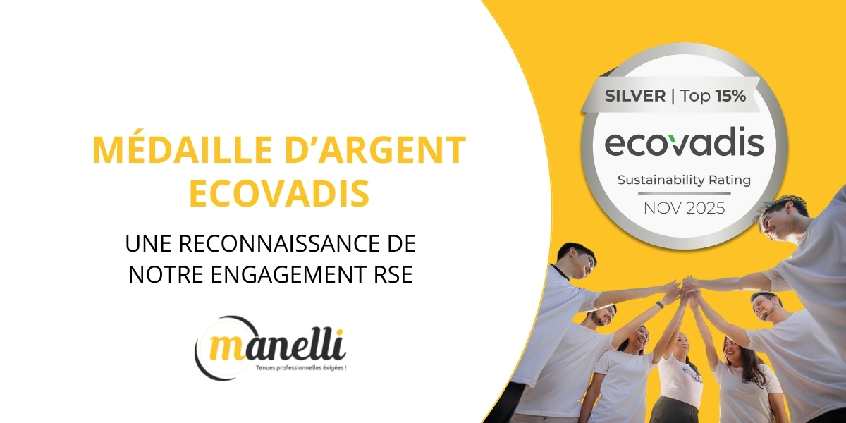 Manelli obtient la médaille d’argent EcoVadis : une reconnaissance majeure de notre engagement RSE !